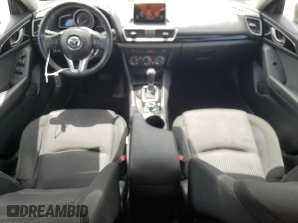 2014 Mazda 3 i Touring with VIN JM1BM1L71E1181056, listed as a Copart auction lot 59767705 with 129,447 mi miles and Salvage title. Bid and sale history available at DreamBid. Image 8.