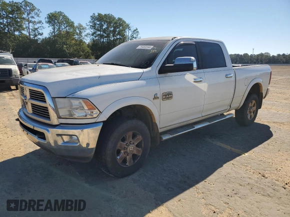 2012 Ram 2500 Laramie Longhorn with VIN 3C6UD5GL8CG156507, listed as a Copart auction lot 75983594 with 179,125 mi miles and Salvage Title. Bid and sale history available at carsss.com. Image 1.