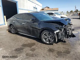 2021 Nissan Maxima SV with VIN 1N4AA6CV4MC510745, listed as a Copart auction lot 46639285 with 62,700 mi miles and Clean Title. Bid and sale history available at carsss.com. Image 4.