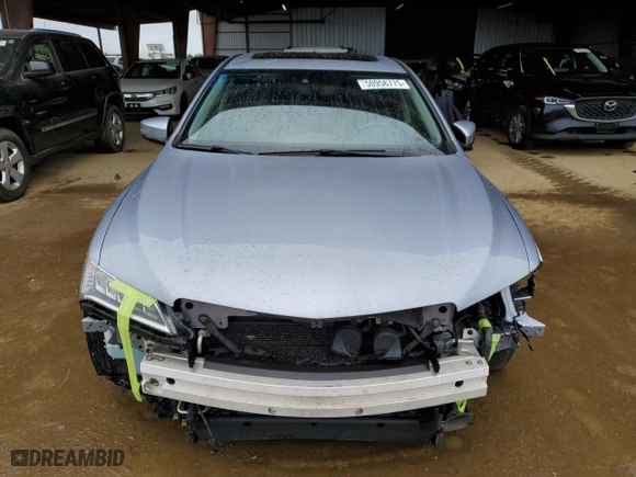 2015 Acura TLX V6 Tech with VIN 19UUB3F56FA001741, listed as a Copart auction lot 50956775 with 92,822 mi miles and Salvage Title. Bid and sale history available at carsss.com. Image 5.