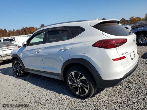2020 Hyundai Tucson SEL with VIN KM8J3CAL8LU241299, listed as a Copart auction lot 76783474 with 0 mi miles and Salvage Title. Bid and sale history available at carsss.com. Image 2.