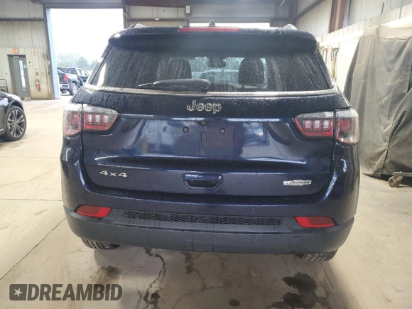 2020 Jeep Compass Latitude with VIN 3C4NJDBB2LT216688, listed as a Copart auction lot 72684474 with 99,763 mi miles and Salvage Title. Bid and sale history available at DreamBid. Image 6.