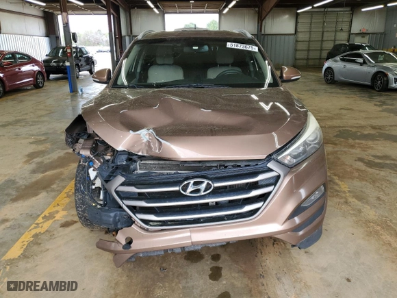 2016 Hyundai Tucson Eco with VIN KM8J33A24GU180336, listed as a Copart auction lot 51873675 with 139,186 mi miles and Clean Title. Bid and sale history available at carsss.com. Image 5.