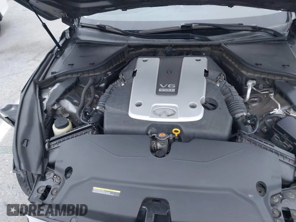 2015 Infiniti Q50 Premium with VIN JN1BV7AP6FM357265, listed as a IAAI auction lot 42104440 with 83,404 mi miles. Bid and sale history available at carsss.com. Image 10.