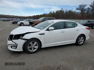 2015 Kia Optima LX with VIN KNAGM4A77F5597792, listed as a Copart auction lot 41701215 with 66,135 mi miles and Salvage Title. Bid and sale history available at carsss.com. Image 1.