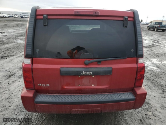 2006 Jeep Commander with VIN 1J8HG48K16C239049, listed as a Copart auction lot 46732315 with 183,370 mi miles and Salvage Title. Bid and sale history available at carsss.com. Image 6.