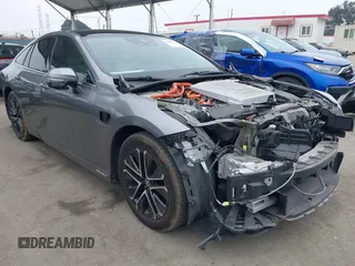 2022 Toyota Mirai XLE with VIN JTDAAAAA5NA005467, listed as a IAAI auction lot 42465729 with 32,687 mi miles and . Bid and sale history available at DreamBid. Image 1.