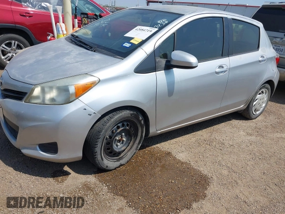 2013 Toyota Yaris L with VIN JTDKTUD3XDD543236, listed as a IAAI auction lot 42084719 with Not Provided miles. Bid and sale history available at carsss.com. Image 2.