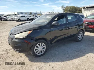 2010 Hyundai Tucson GLS with VIN KM8JT3AC5AU071173, listed as a Copart auction lot 42534375 with 152,223 mi miles and Salvage Title. Bid and sale history available at DreamBid. Image 1.