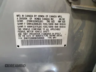 2009 Acura MDX Tech Pkg with VIN 2HNYD28669H506608, listed as a Copart auction lot 51836875 with 0 mi miles and Non Repairable. Bid and sale history available at carsss.com. Image 13.