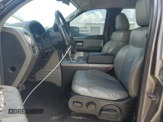 2008 Ford F-150 XLT with VIN 1FTPW14V48FB08820, listed as a Copart auction lot 64747015 with 307,040 mi miles and Salvage title. Bid and sale history available at DreamBid. Image 7.