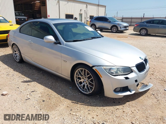 2012 BMW 3 Series 335i with VIN WBAKG7C53CE803345, listed as a IAAI auction lot 42489548 with 96,521 mi miles and . Bid and sale history available at DreamBid. Image 1.