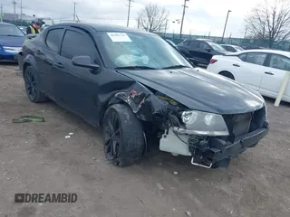 2014 Dodge Avenger SE with VIN 1C3CDZAB3EN227140, listed as a IAAI auction lot 41902144 with 109,750 mi miles and . Bid and sale history available at DreamBid. Image 1.
