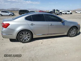 2014 Kia Cadenza Premium with VIN KNALN4D73E5137275, listed as a Copart auction lot 68643614 with 115,020 mi miles and Salvage Title. Bid and sale history available at carsss.com. Image 3.