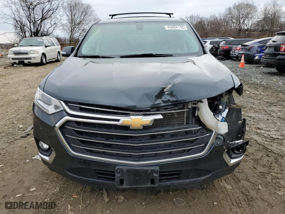 2018 Chevrolet Traverse LT Cloth with VIN 1GNERGKW5JJ195876, listed as a Copart auction lot 43094115 with 113,038 mi miles and Salvage Title. Bid and sale history available at carsss.com. Image 5.