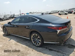 2018 Lexus LS with VIN JTHB51FF9J5005633, listed as a Copart auction lot 66332144 with 90,019 mi miles and Salvage Title. Bid and sale history available at carsss.com. Image 2.