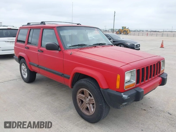 2001 Jeep Cherokee Sport with VIN 1J4FT48S01L537833, listed as a IAAI auction lot 41943255 with 239,473 mi miles. Bid and sale history available at carsss.com. Image 1.