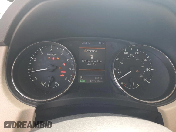 2018 Nissan Rogue S with VIN KNMAT2MT9JP608961, listed as a Copart auction lot 52911905 with 123,500 mi miles and Non Repairable. Bid and sale history available at carsss.com. Image 9.