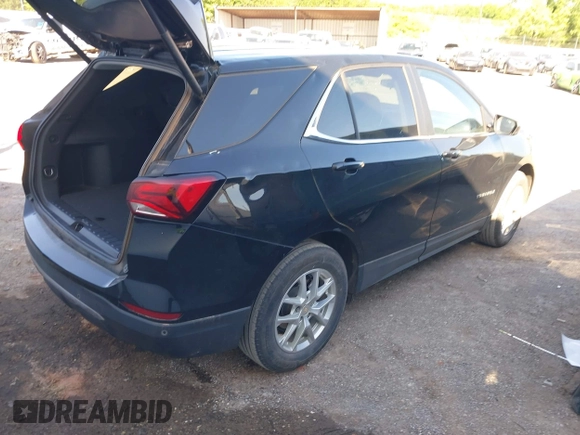 2022 Chevrolet Equinox LT with VIN 3GNAXKEV6NL244057, listed as a IAAI auction lot 42238411 with 46,038 mi miles and . Bid and sale history available at DreamBid. Image 4.