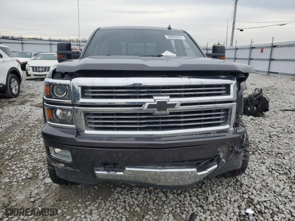 2014 Chevrolet Silverado 1500 High Country with VIN 3GCUKTEC0EG471780, listed as a Copart auction lot 38906224 with 143,591 mi miles and Salvage Title. Bid and sale history available at carsss.com. Image 5.
