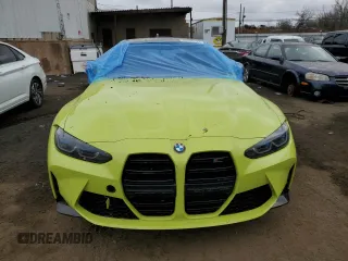 2021 BMW M4 Competition with VIN WBS33AZ01MCG52204, listed as a Copart auction lot 82550333 with 26,194 mi miles. Bid and sale history available at carsss.com. Image 5.