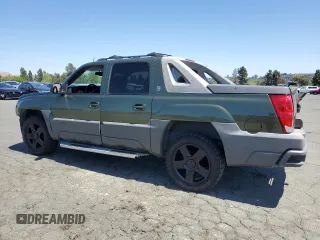 2002 Chevrolet Avalanche z VIN 3GNEK13T72G223136, wystawiony jako Copart lot #58119825 z przebiegiem 382 148 mil mil oraz Szkoda całkowita • Salvage title. Historia ofert i sprzedaży dostępna na DreamBid. Obrazek 2.
