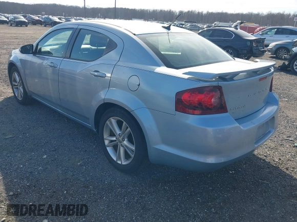 2013 Dodge Avenger SXT with VIN 1C3CDZCB5DN544333, listed as a IAAI auction lot 41655816 with 95,894 mi miles and . Bid and sale history available at carsss.com. Image 3.