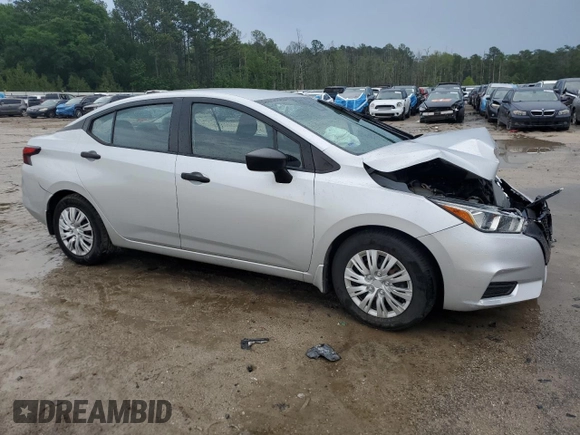 2020 Nissan Versa S with VIN 3N1CN8DV7LL859275, listed as a Copart auction lot 54164475 with Not provided miles and Salvage title. Bid and sale history available at DreamBid. Image 4.