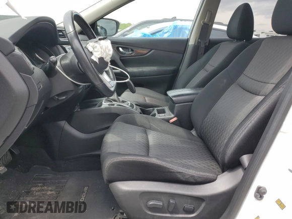 2017 Nissan Rogue SL with VIN JN8AT2MTXHW141733, listed as a Copart auction lot 46871025 with 120,769 mi miles and Salvage Title. Bid and sale history available at DreamBid. Image 7.
