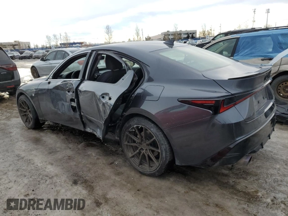 2022 Lexus IS 300 F Sport z VIN JTHG81F2XN5049348, wystawiony jako Copart lot #88201365 z przebiegiem 57 800 mil mil oraz Szkoda całkowita • Salvage title. Historia ofert i sprzedaży dostępna na DreamBid. Obrazek 2.