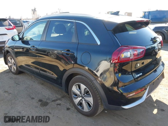 2019 Kia Niro LX with VIN KNDCB3LC4K5241497, listed as a IAAI auction lot 41670537 with 55,066 mi miles. Bid and sale history available at carsss.com. Image 3.