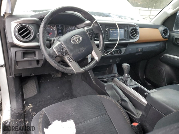 2016 Toyota Tacoma SR with VIN 5TFSX5EN5GX042378, listed as a Copart auction lot 46369495 with 98,416 mi miles and Salvage Title. Bid and sale history available at carsss.com. Image 8.