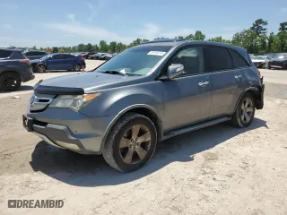 2009 Acura MDX Sport/Pwr Tail Gate with VIN 2HNYD28729H501902, listed as a Copart auction lot 55209274 with 173,377 mi miles and Salvage Title. Bid and sale history available at carsss.com. Image 1.