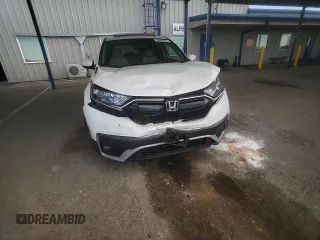 2022 Honda CR-V EX-L with VIN 2HKRW1H87NH406602, listed as a Copart auction lot 52801425 with 13,159 mi miles and Salvage Title. Bid and sale history available at carsss.com. Image 10.