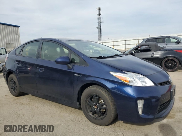 2015 Toyota Prius Four with VIN JTDKN3DU4F0438165, listed as a Copart auction lot 53388285 with 129,870 mi miles and Salvage Title. Bid and sale history available at carsss.com. Image 4.