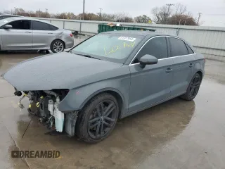 2019 Audi A3 Sedan Premium with VIN WAUBEGFF2KA104000, listed as a Copart auction lot 81337954 with 0 mi miles and Salvage Title. Bid and sale history available at carsss.com. Image 1.