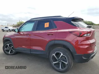 2021 Chevrolet TrailBlazer RS with VIN KL79MTSL2MB116764, listed as a Copart auction lot 62769104 with 30,183 mi miles and Salvage Title. Bid and sale history available at DreamBid. Image 2.