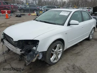 2008 Audi A4 2.0T with VIN WAUDF78E58A046158, listed as a IAAI auction lot 41510500 with 103,664 mi miles. Bid and sale history available at carsss.com. Image 17.