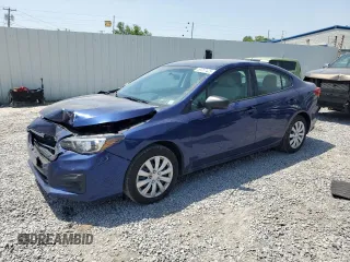 2018 Subaru Impreza with VIN 4S3GKAA60J3600079, listed as a Copart auction lot 59257425 with 125,660 mi miles and Salvage title. Bid and sale history available at DreamBid. Image 1.