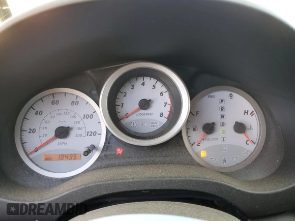 2005 Toyota RAV4 with VIN JTEGD20V356000990, listed as a Copart auction lot 47521455 with 184,351 mi miles and Clean Title. Bid and sale history available at carsss.com. Image 9.