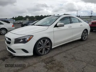2018 Mercedes-Benz CLA 250 with VIN WDDSJ4GB8JN645106, listed as a Copart auction lot 63751165 with 168,495 mi miles and Salvage title. Bid and sale history available at DreamBid. Image 1.