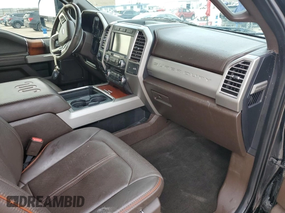 2017 Ford Super Duty F-250 SRW Lariat with VIN 1FT7W2BTXHEC19787, listed as a Copart auction lot 44925605 with 143,552 mi miles and Salvage Title. Bid and sale history available at carsss.com. Image 8.