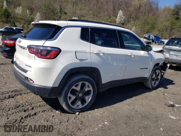 2019 Jeep Compass Limited z VIN 3C4NJDCB6KT854701, wystawiony jako Copart lot #49054285 z przebiegiem 59 770 mil mil oraz Szkoda całkowita • Salvage title. Historia ofert i sprzedaży dostępna na DreamBid. Obrazek 3.