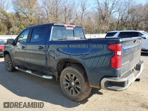 2019 Chevrolet Silverado 1500 LT with VIN 3GCUYDEDXKG156252, listed as a Copart auction lot 41859125 with 85,247 mi miles and Salvage Title. Bid and sale history available at carsss.com. Image 2.