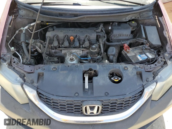 2015 Honda Civic Sedan LX with VIN 2HGFB2F56FH521068, listed as a Copart auction lot 54947195 with 166,856 mi miles and Clean Title. Bid and sale history available at carsss.com. Image 11.