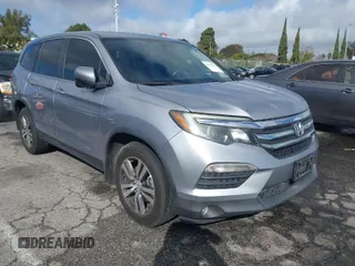 2016 Honda Pilot EX-L with VIN 5FNYF5H57GB038349, listed as a IAAI auction lot 41378569 with 117,651 mi miles and . Bid and sale history available at carsss.com. Image 1.