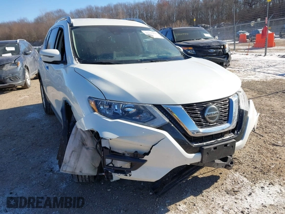 2020 Nissan Rogue S with VIN 5N1AT2MV5LC791184, listed as a IAAI auction lot 41341151 with 55,007 mi miles. Bid and sale history available at carsss.com. Image 1.