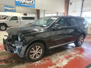 2014 Dodge Durango Limited z VIN 1C4RDJDG7EC593631, wystawiony jako Copart lot #57390155 z przebiegiem 100 657 mil mil oraz Szkoda całkowita • Salvage title. Historia ofert i sprzedaży dostępna na DreamBid. Obrazek 1.