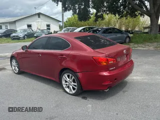 2006 Lexus IS 250 z VIN JTHCK262762007289, wystawiony jako Copart lot #59938385 z przebiegiem 106 668 mil mil oraz Czysty tytuł • Clean title. Historia ofert i sprzedaży dostępna na DreamBid. Obrazek 3.