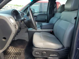 2006 Ford F-150 XLT with VIN 1FTPW14596FA25798, listed as a Copart auction lot 62671295 with 135,903 mi miles and Salvage title. Bid and sale history available at DreamBid. Image 7.